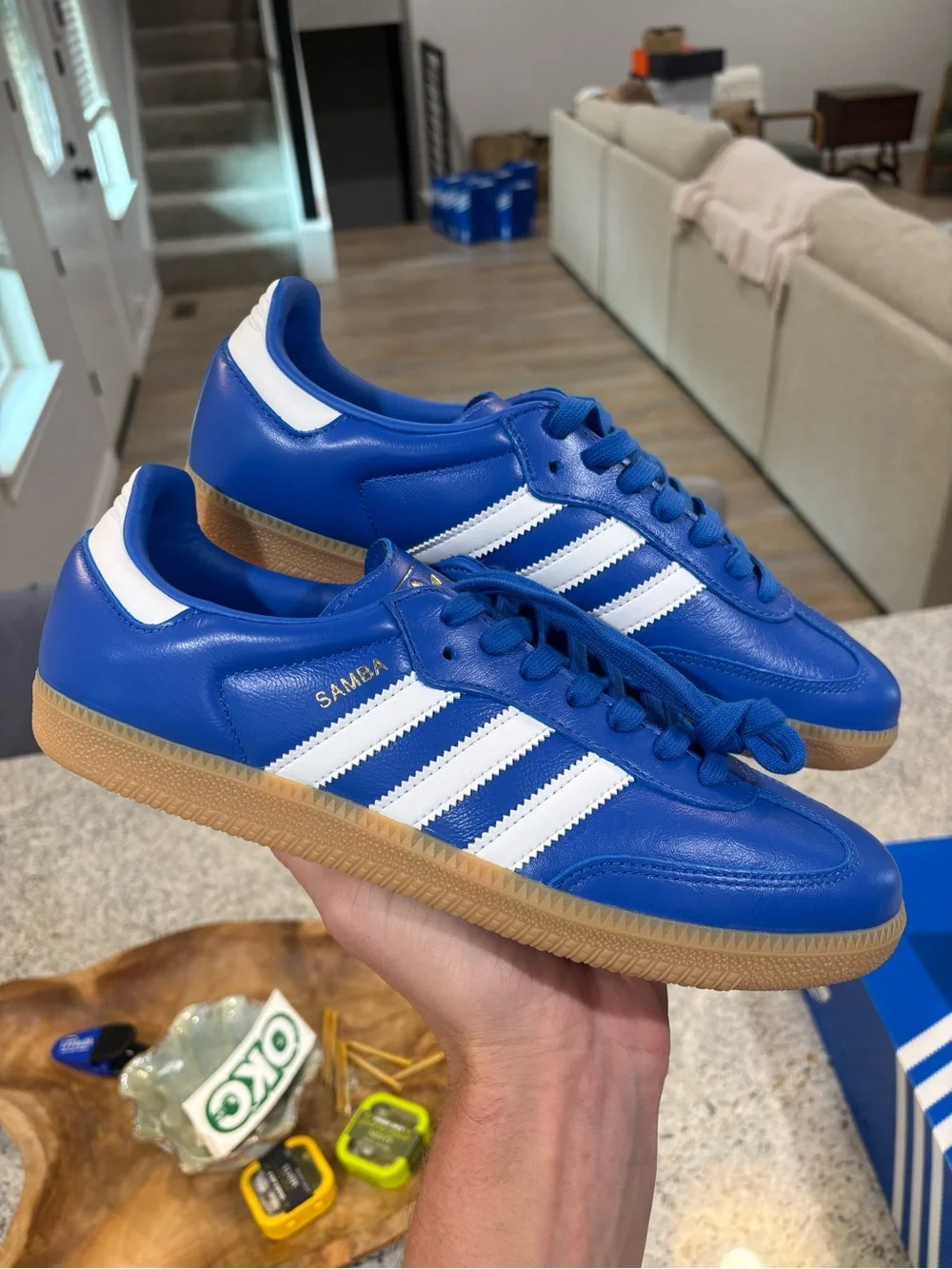 Adidas Samba OG ‘Cloud Blue / White Gum’ Men’s Size 6.5 | 9 | 12 | NEW! JR0882